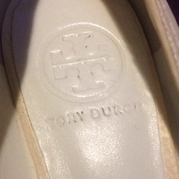 💜SOLD💜TORY BURCH LETICIA PEEP TOE WEDGE - Picture 6 of 7